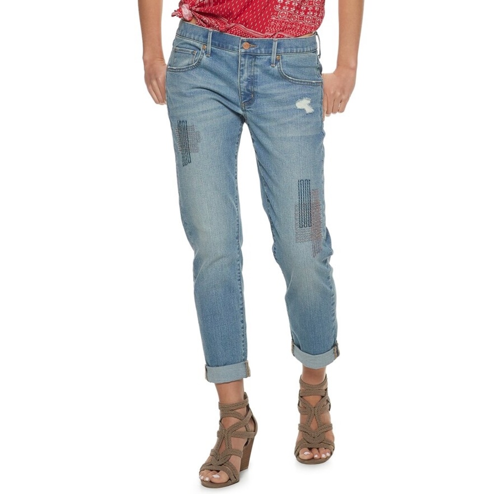 Cropped jeans